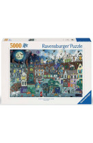 Puzzle - La rue Fantastique - 5000 pièces