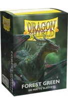 Dragon Shield Matte - Forest Green