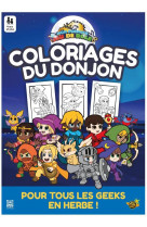 Mon premier jeu de rôle, une aventure à colorier - Les coloriages du donjon