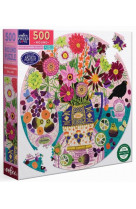 Puzzle - Fruits and Flowers - 500 pièces