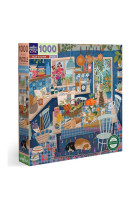 Puzzle - Blue Kitchen - 1000 pièces