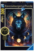 Puzzle Star Line - Loup lumineux - 500 pièces