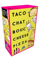 TACO CHAT BOUC CHEESE PIZZA